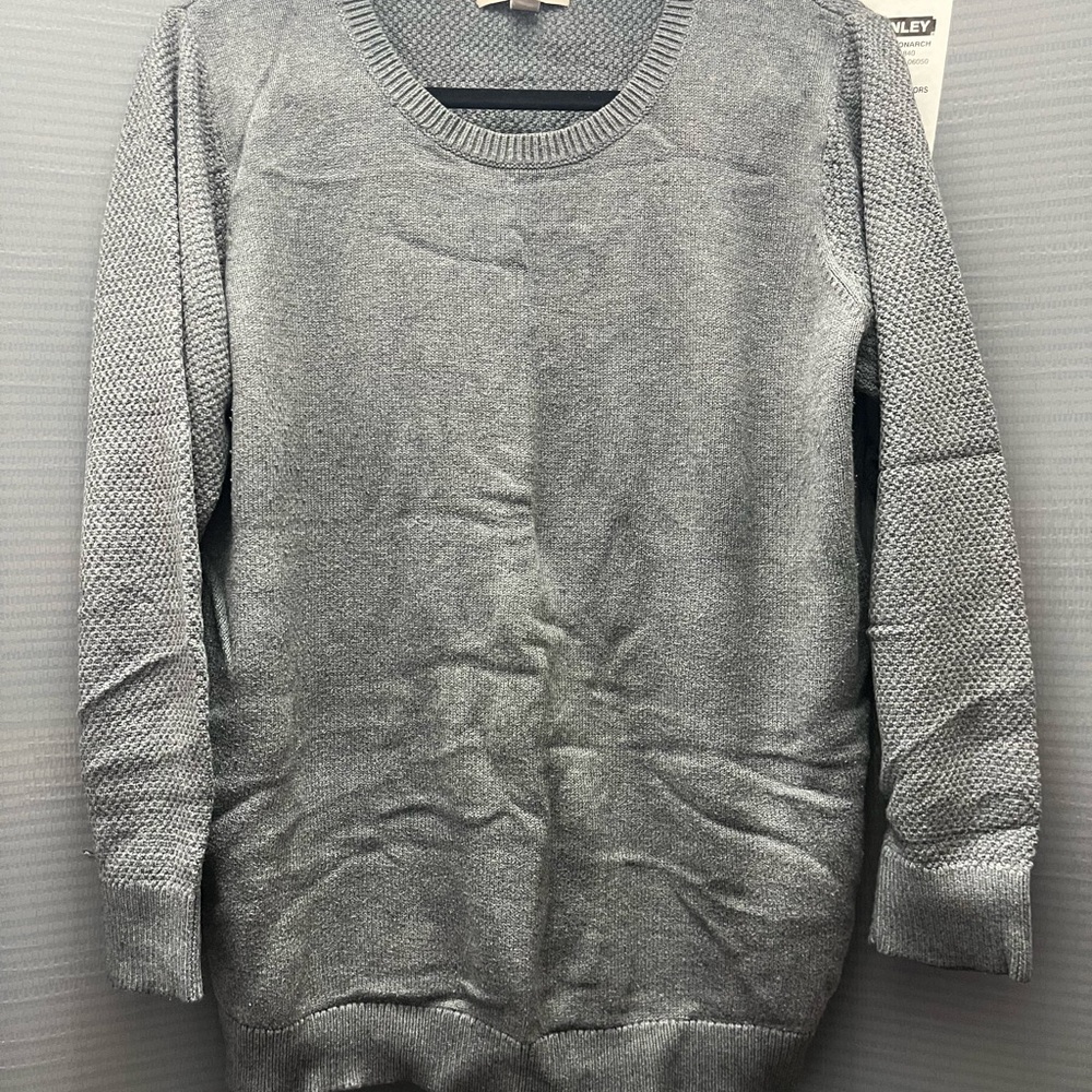Banana Republic Gray Crew Neck Sweater